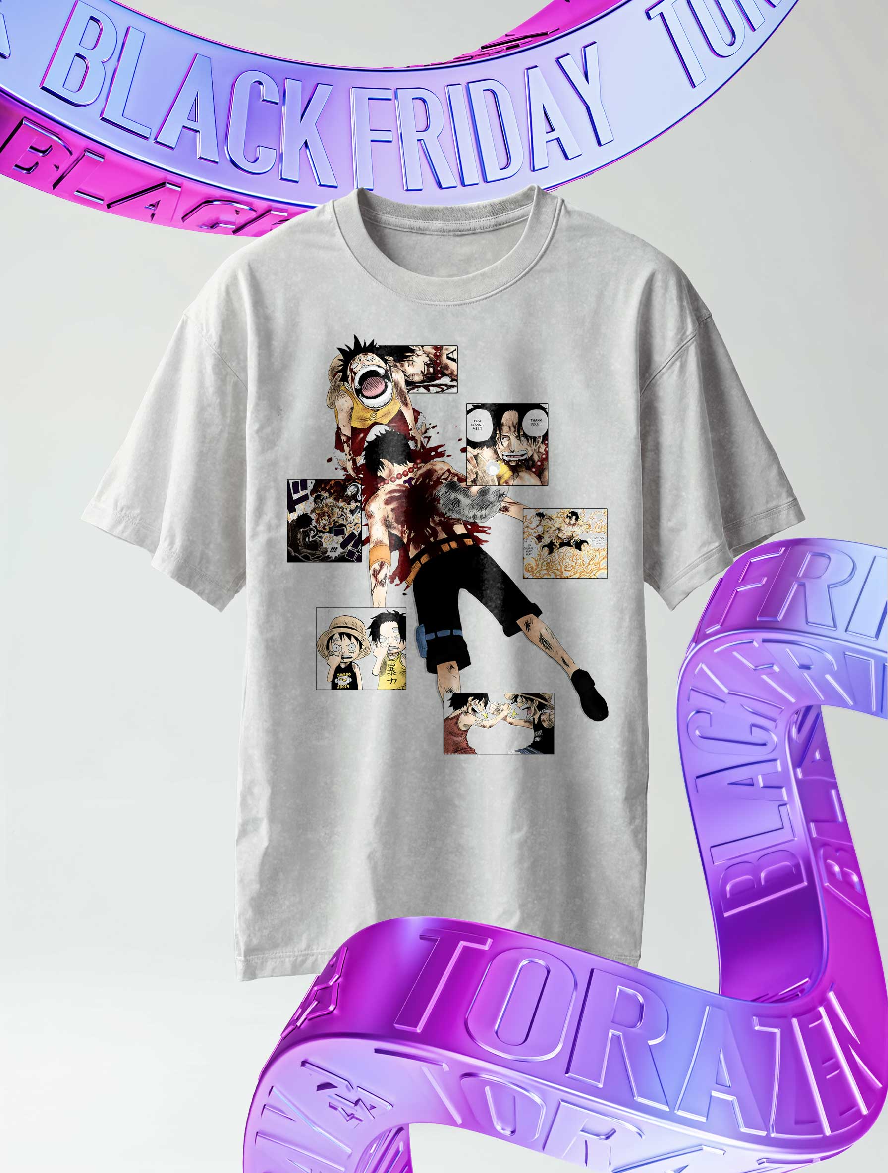 [Limited Time] Luffy Heartache Vintage Tee