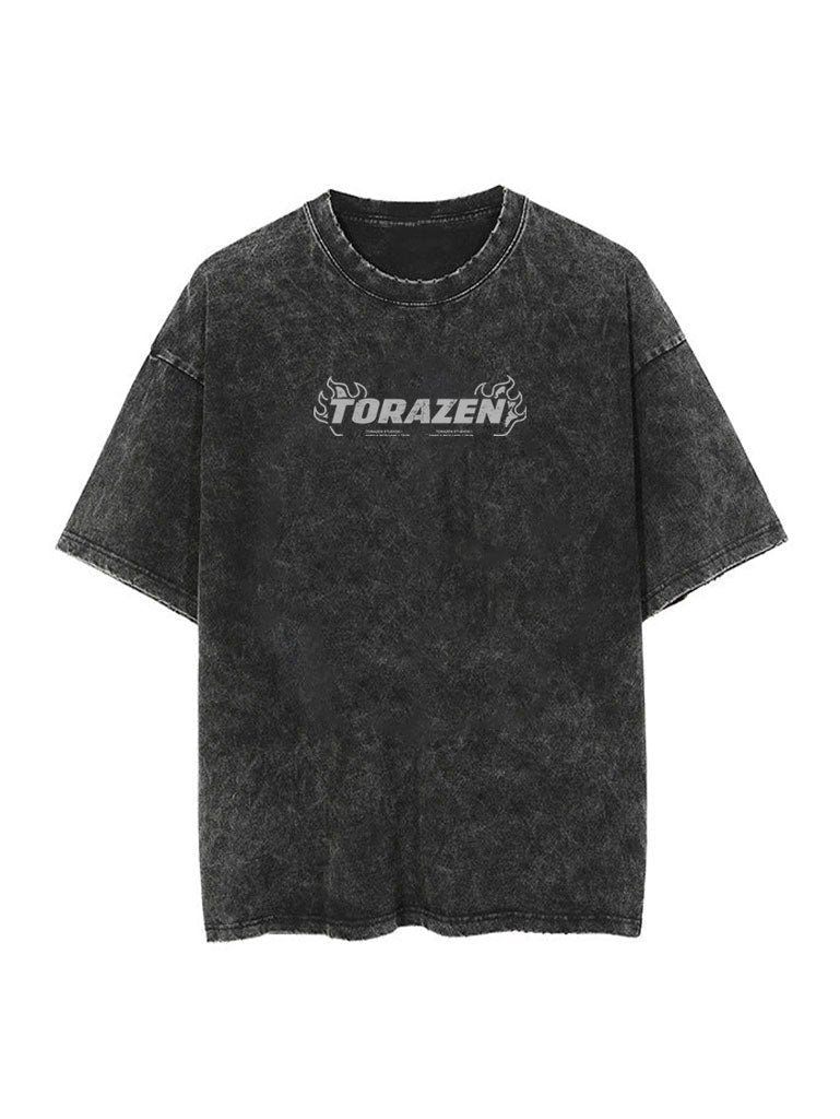 [TRZN] Asta Essence 2-Sided Vintage Tee