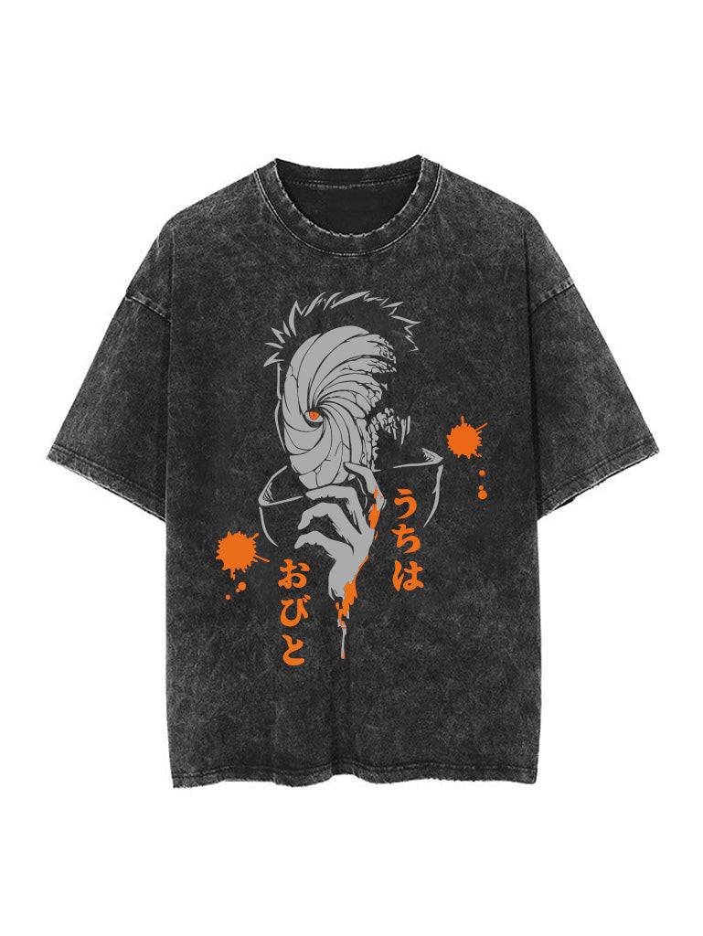 Obito 2-Sided Washed Tee