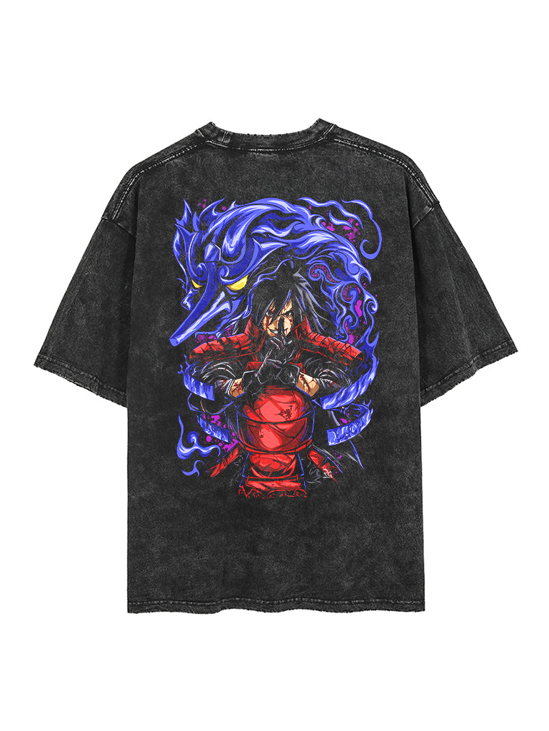 [TRZN] Madara Ghost 2-Sided Vintage Tee