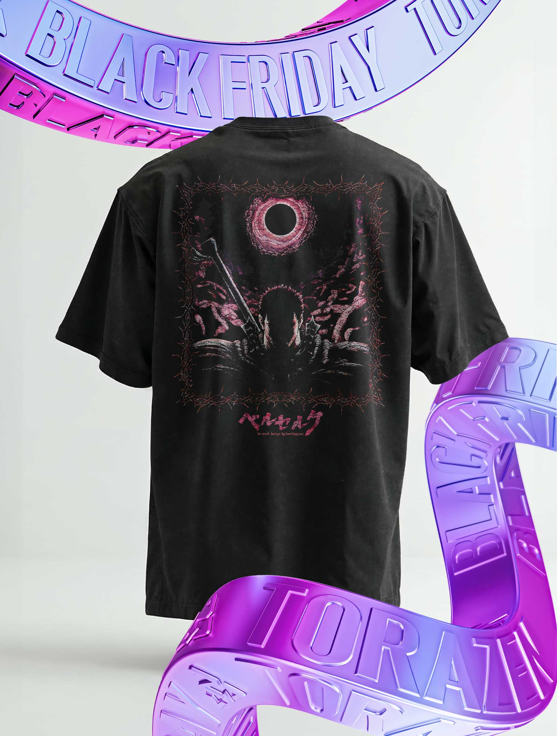 [Limited Time] Guts Eclipse Vintage Tee