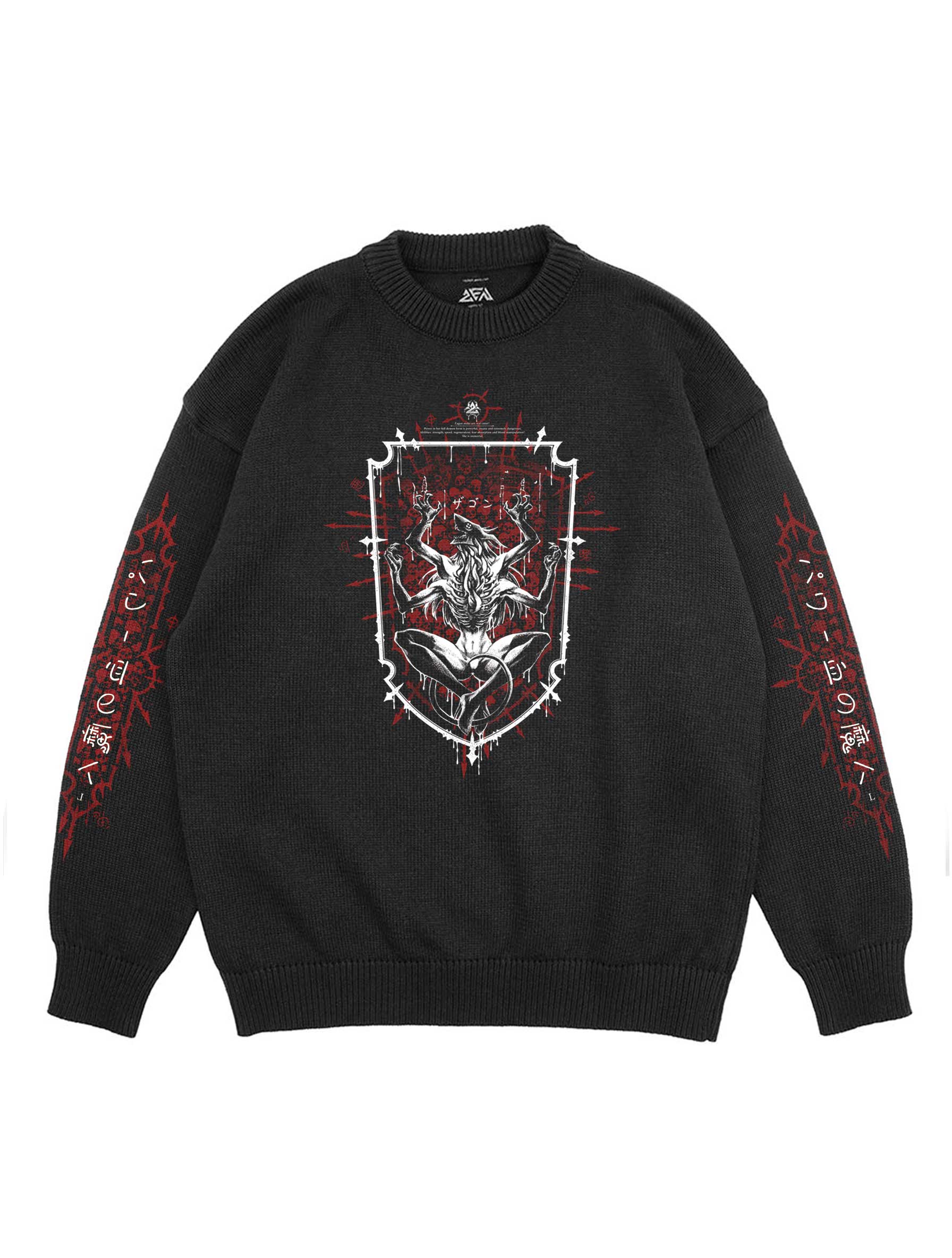 [TRZN] Power Knitted Sweater