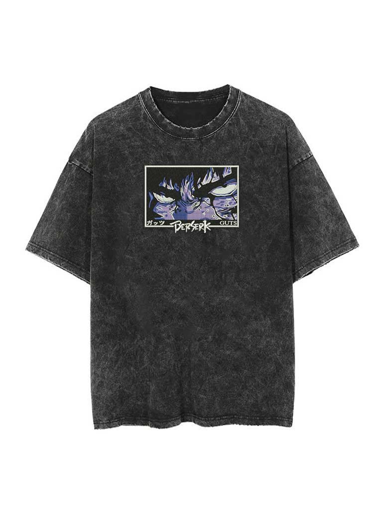 [TRZN] Berserk Embroidery Tee