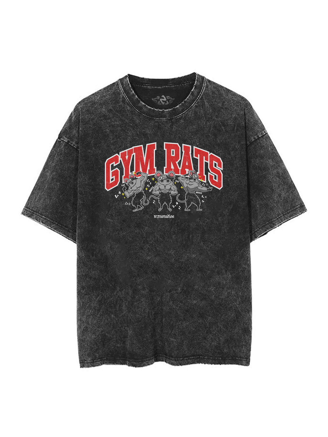 [Trzn] Gym Rats Ninju Vintage Tee